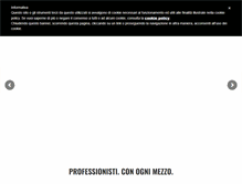 Tablet Screenshot of carrozzeriabertozzi.it